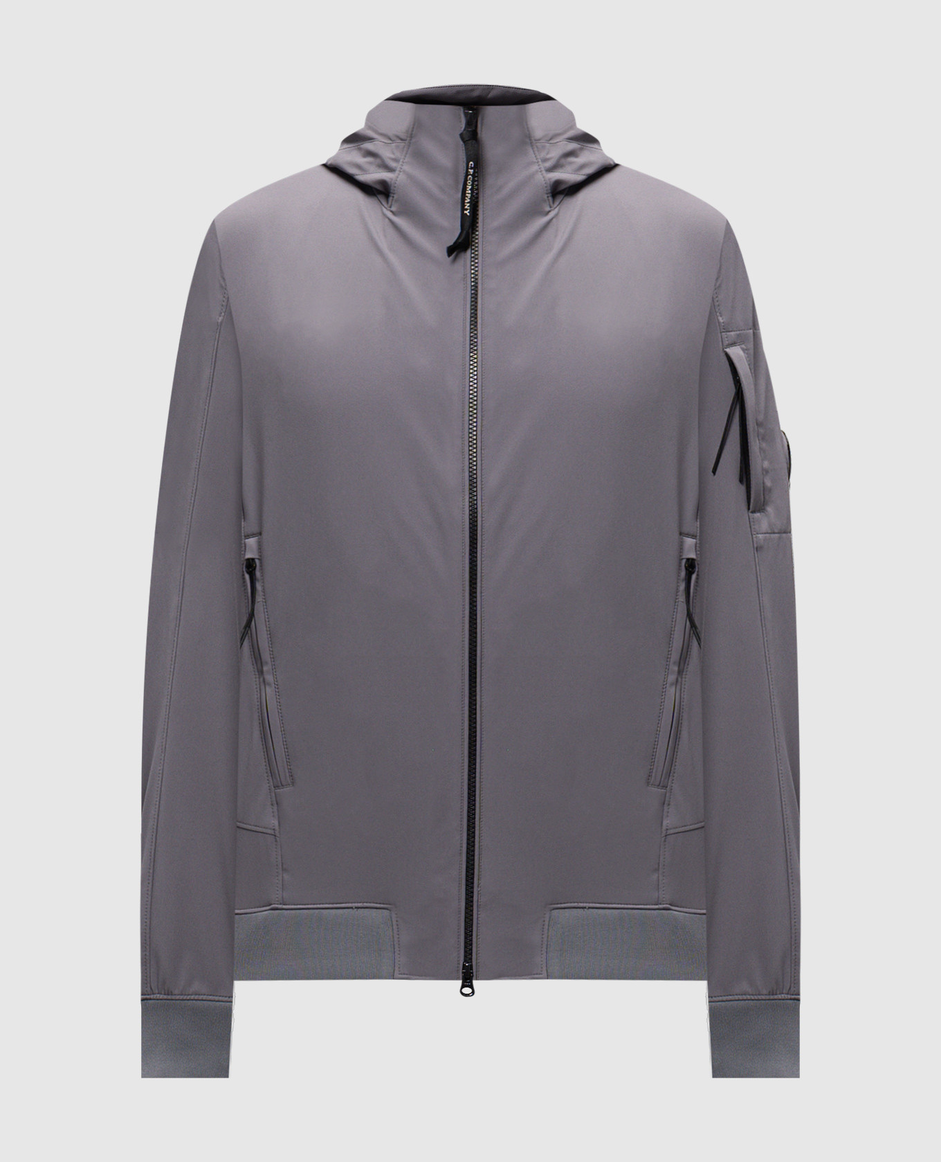 

Gray Shell-R jacket with logo C.P. Company, Grey