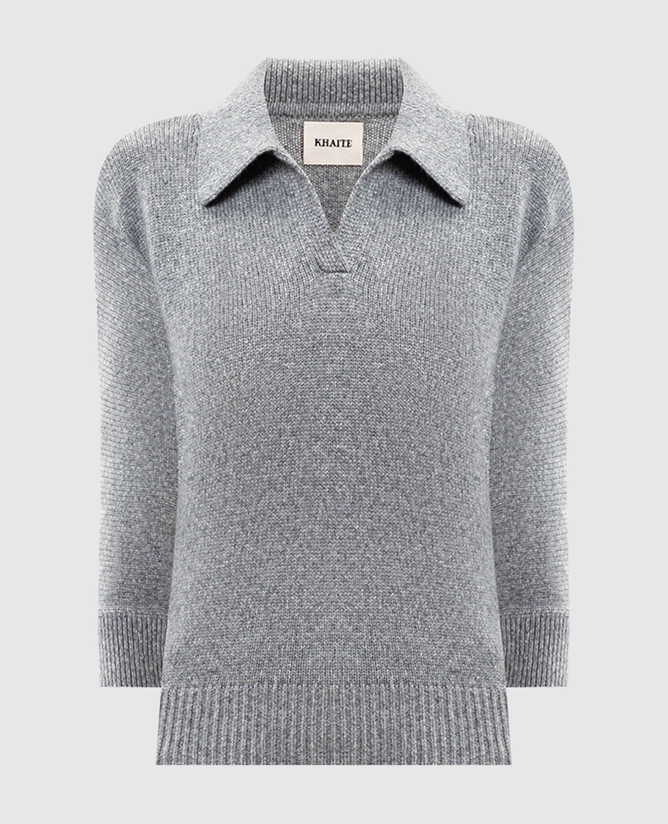 Herve grey cashmere sweater Khaite