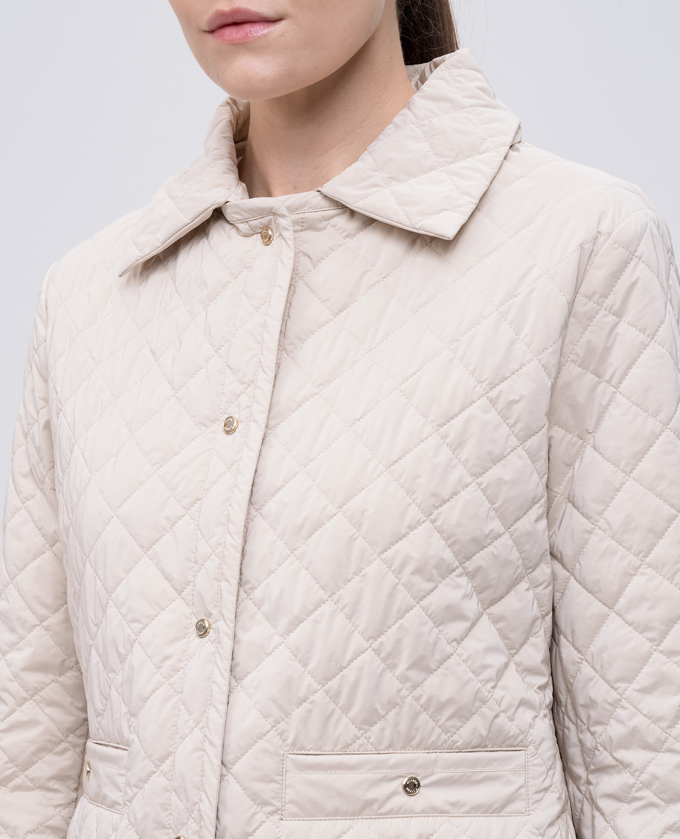 

SHAIRA beige quilted jacket MooRER