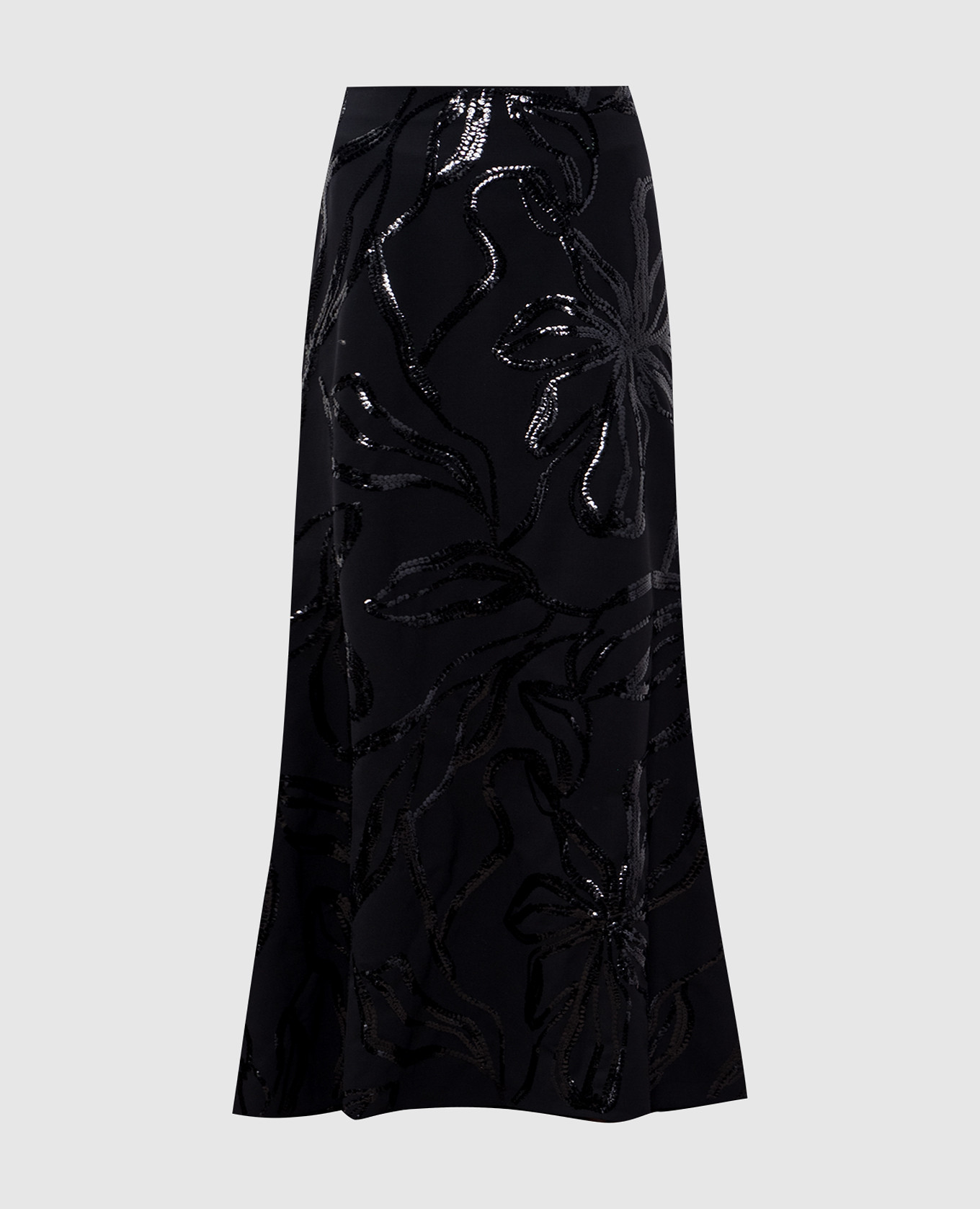 

Black maxi skirt with wool Brunello Cucinelli