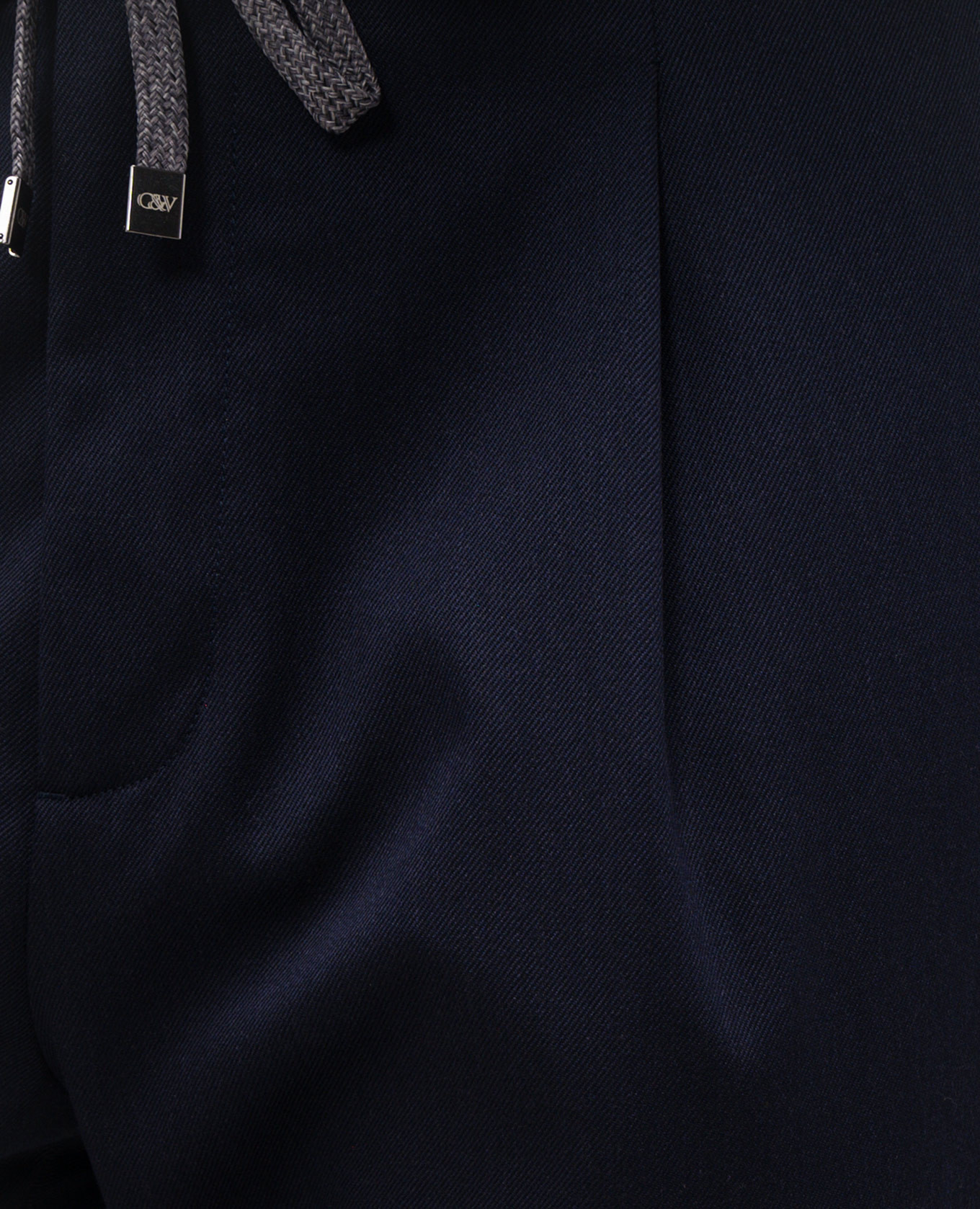 Blue pants with wool Cashmere&Whiskey 5