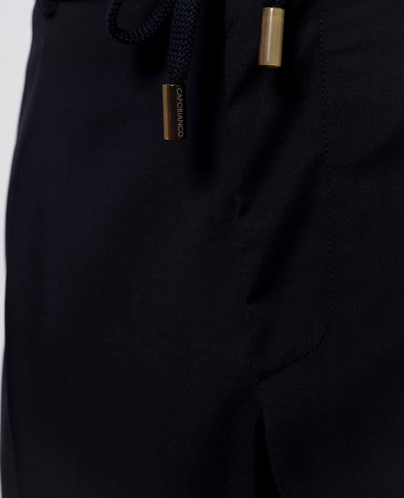

Blue wool pants CAPOBIANCO