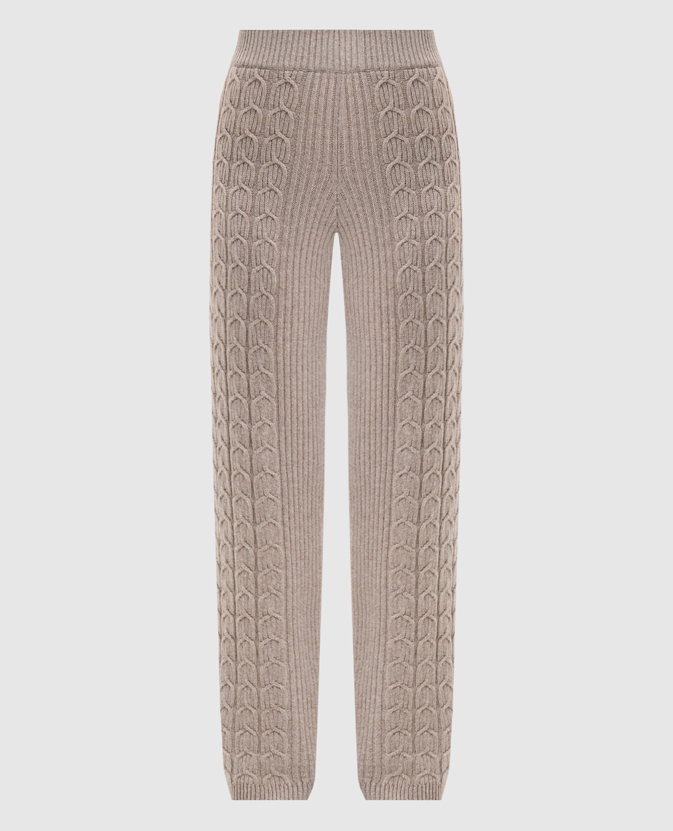 

Beige cashmere sweatpants Agnona