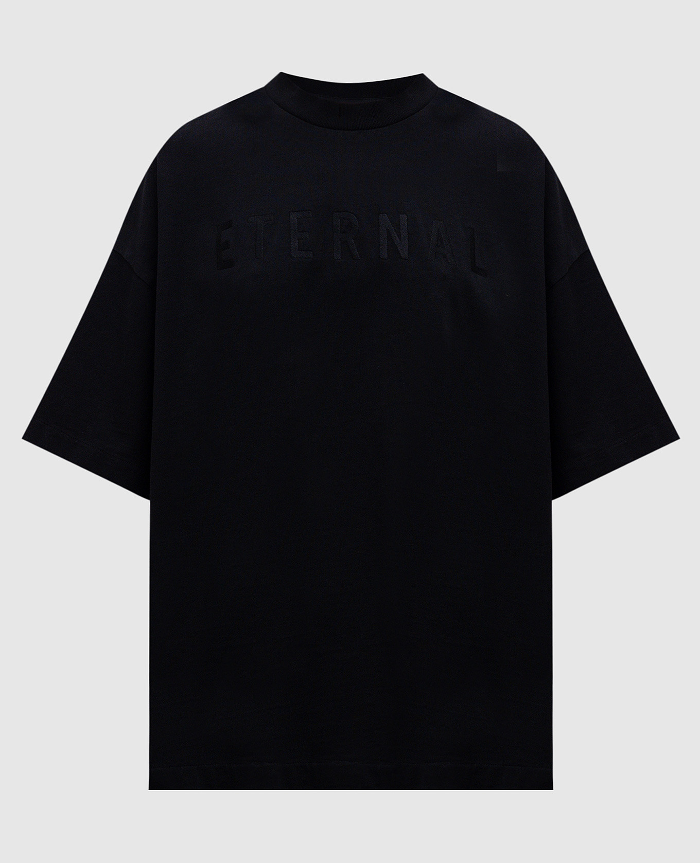 Black T-shirt with embroidery Fear of God
