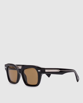 Brunello Cucinelli Jared black sunglasses MOCSTEMS15