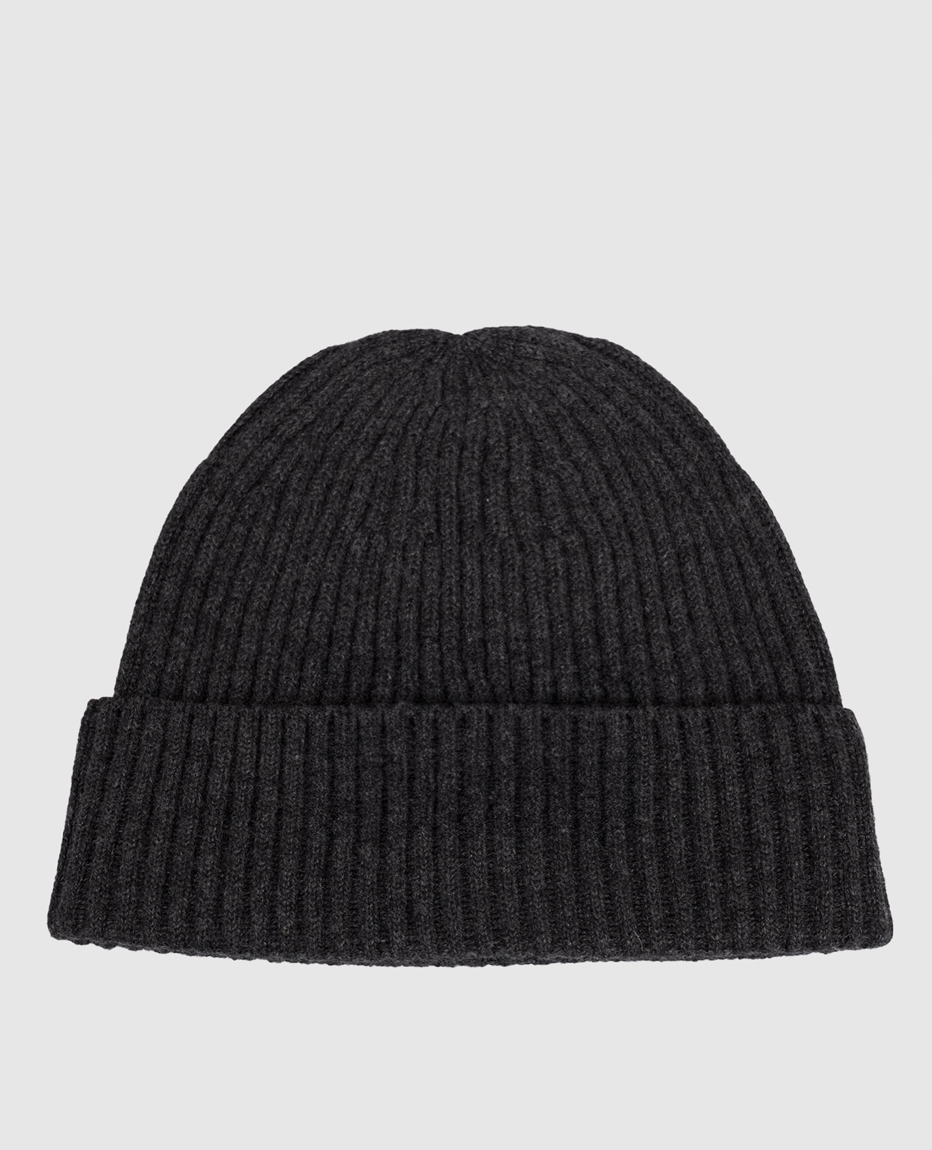Gray cashmere hat Brunello Cucinelli
