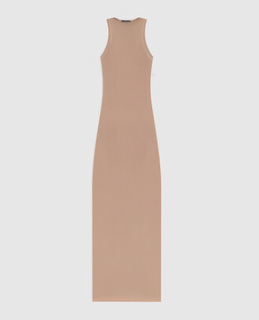 Jacob Lee Beige maxi dress WKD027SS25DC