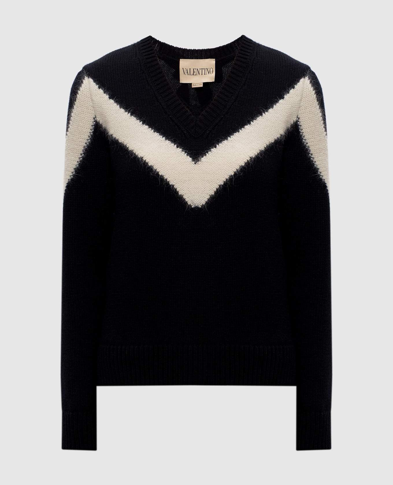 

Black wool pullover Valentino