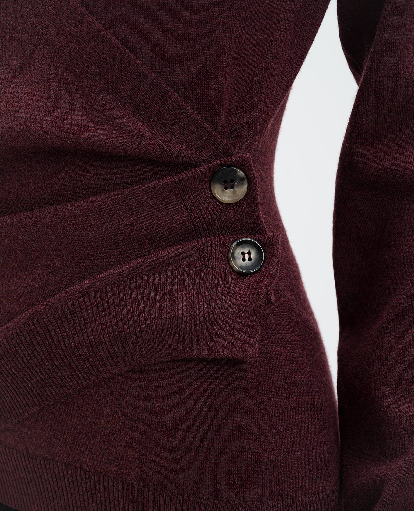 

Burgundy pullover with wool Philosophy di Lorenzo Serafini