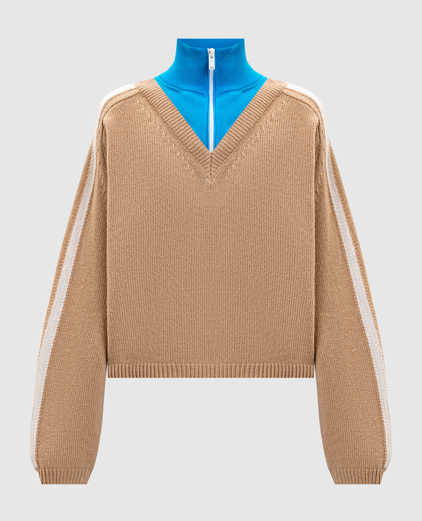 Beige KASTA wool sweater SSHEENA