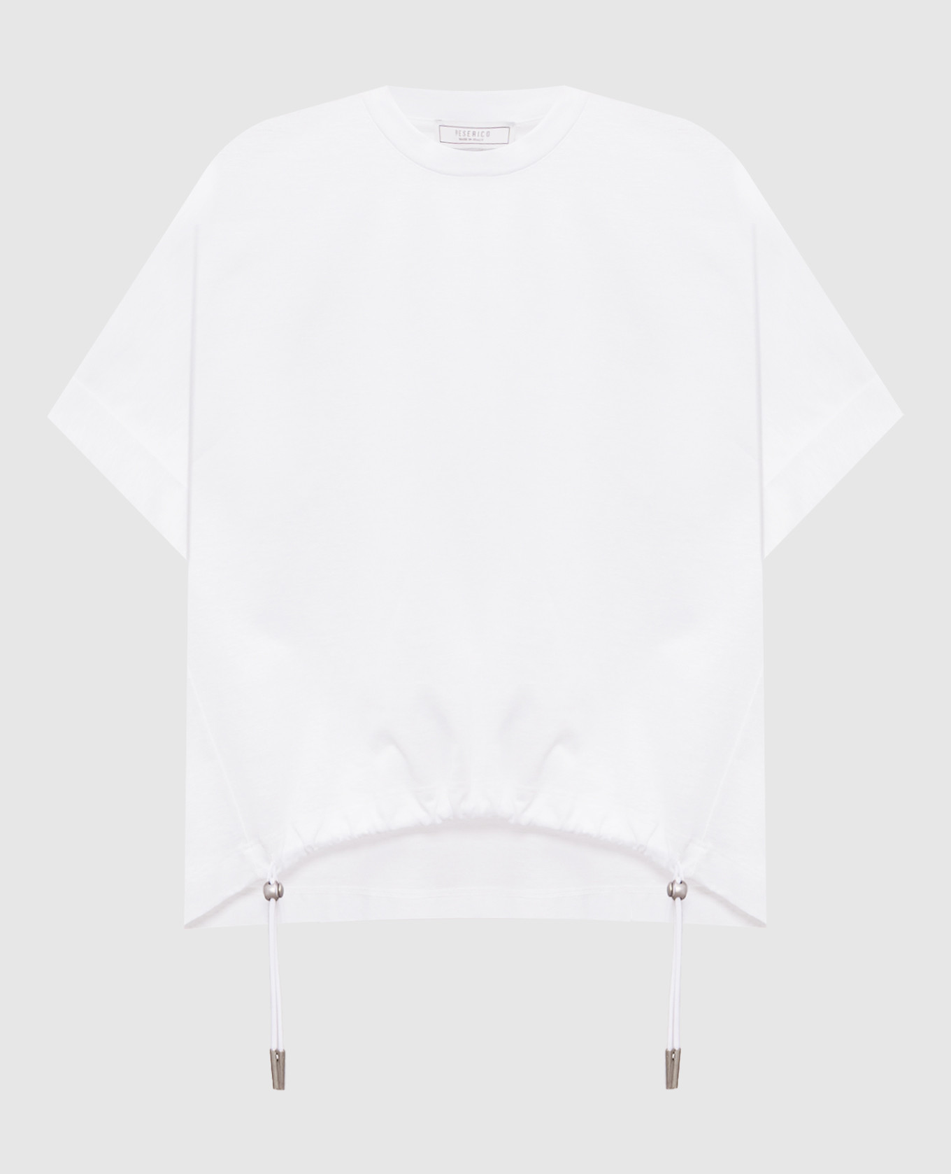 

White linen t-shirt Peserico