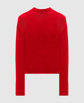 Twinset Red alpaca wool sweater 252TT3136