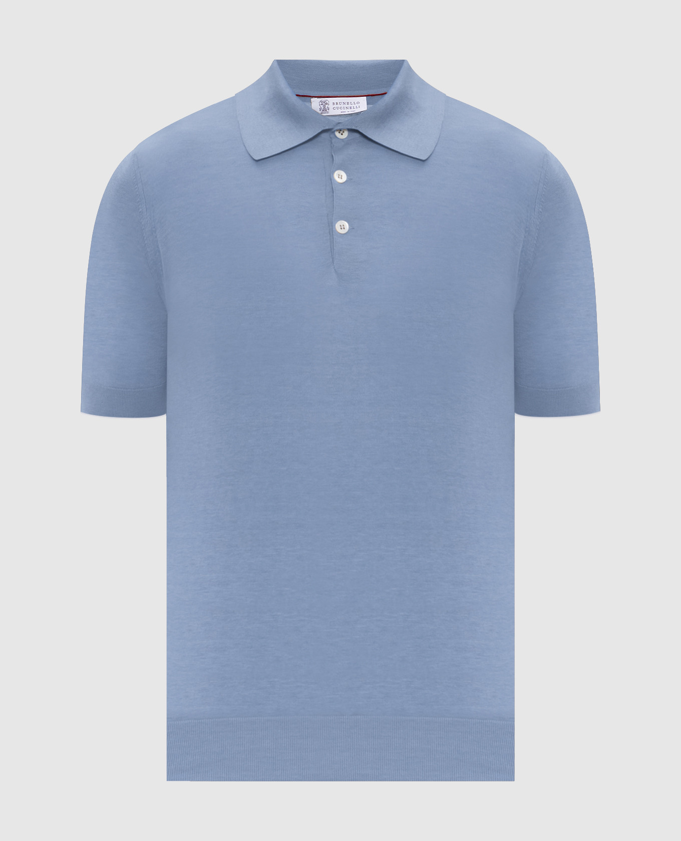 Blue polo Brunello Cucinelli