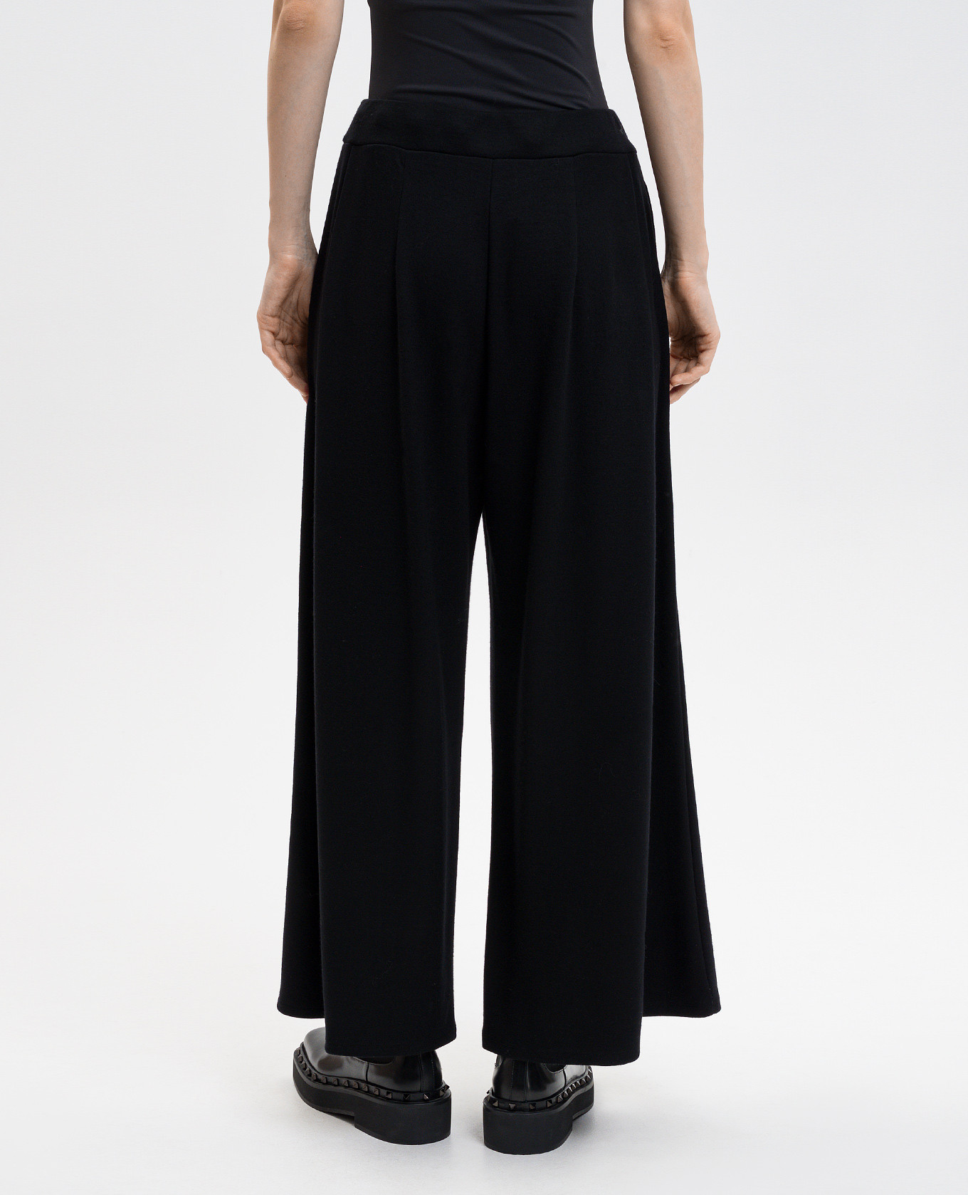 Black wool pants Intoca 4