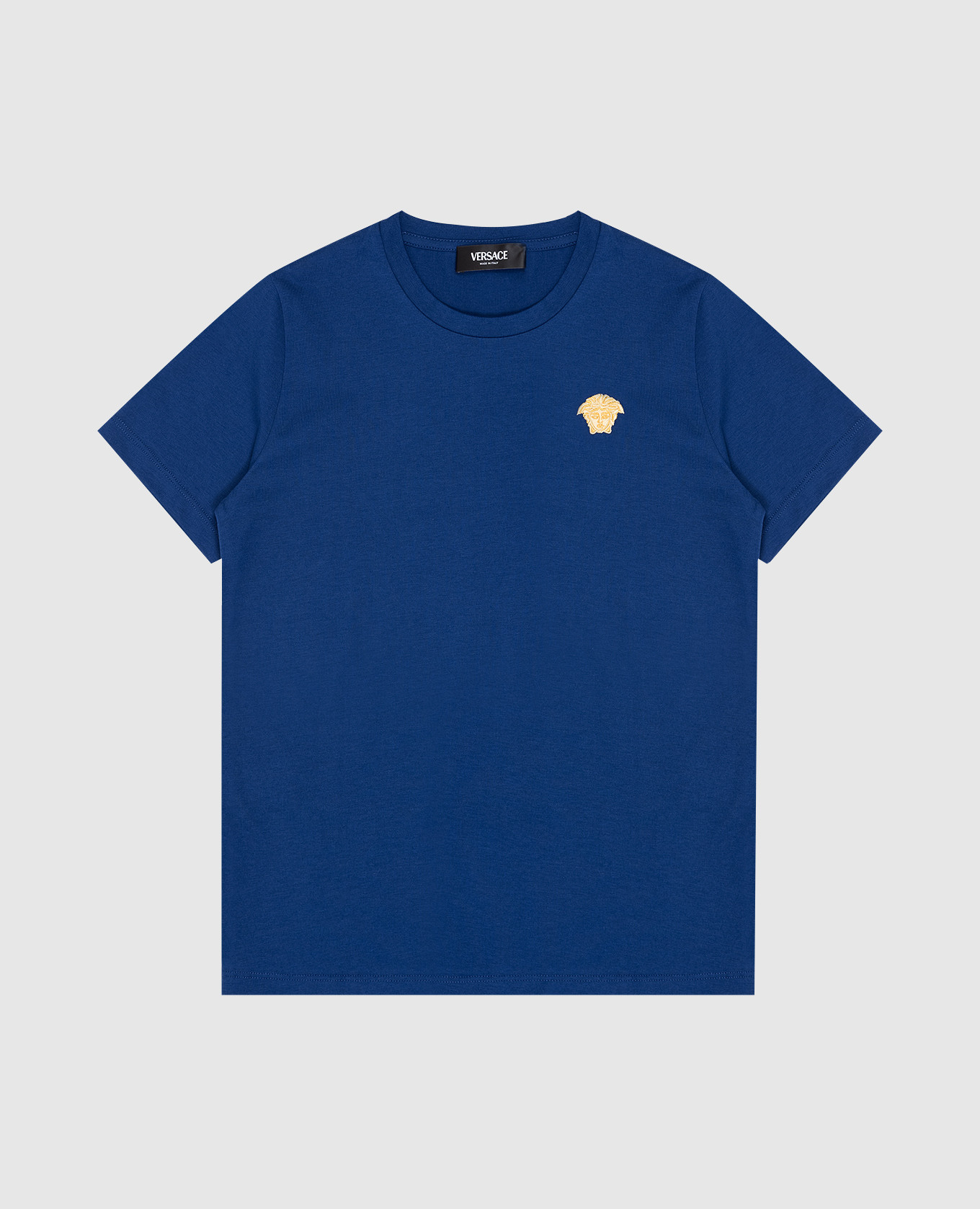 Children's blue medusa t-shirt versace