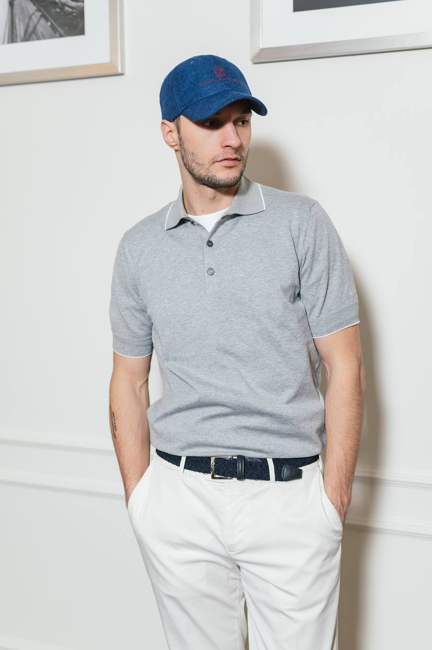 

Blue belt with weaving Kiton