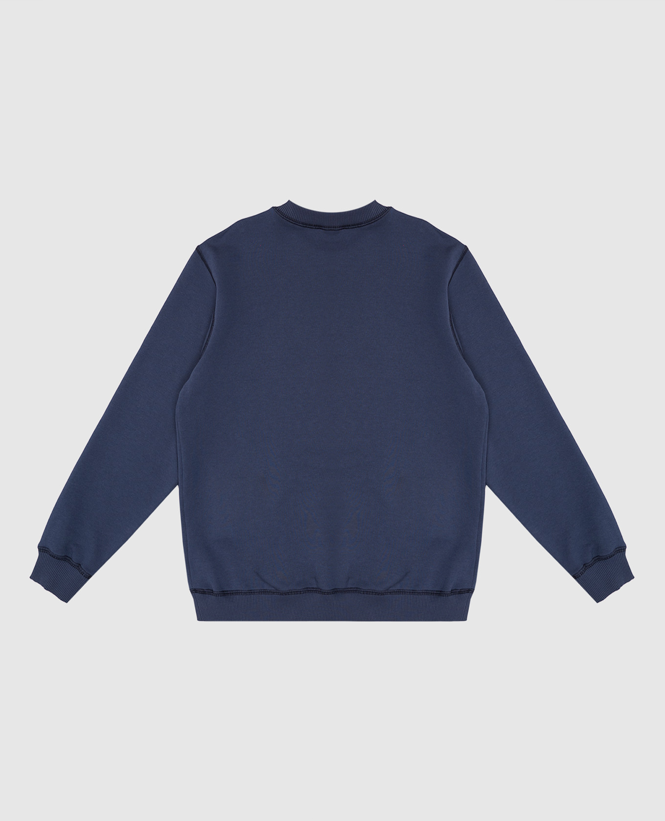 Children's blue sweatshirt with logo Dolce&Gabbana 2
