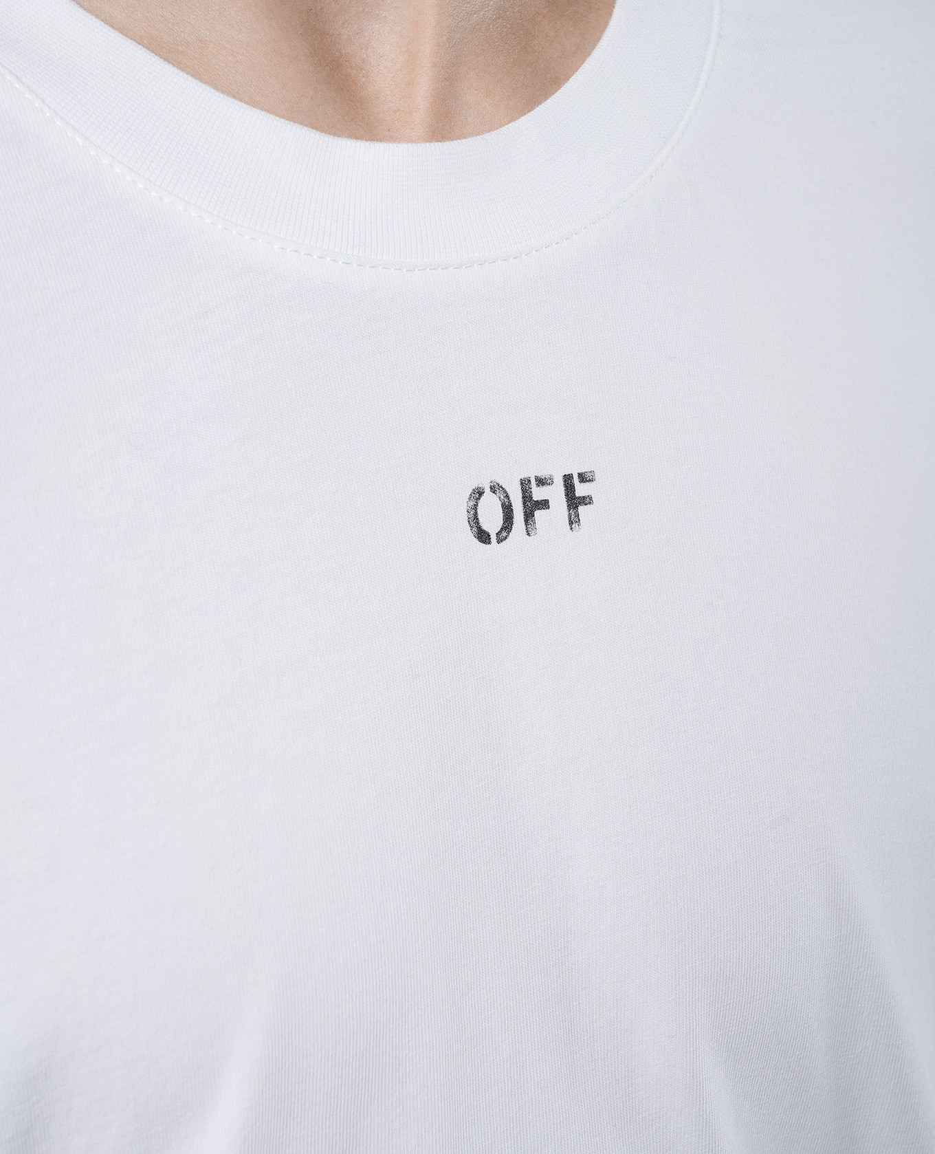 

White longsleeve with logo print Off-White