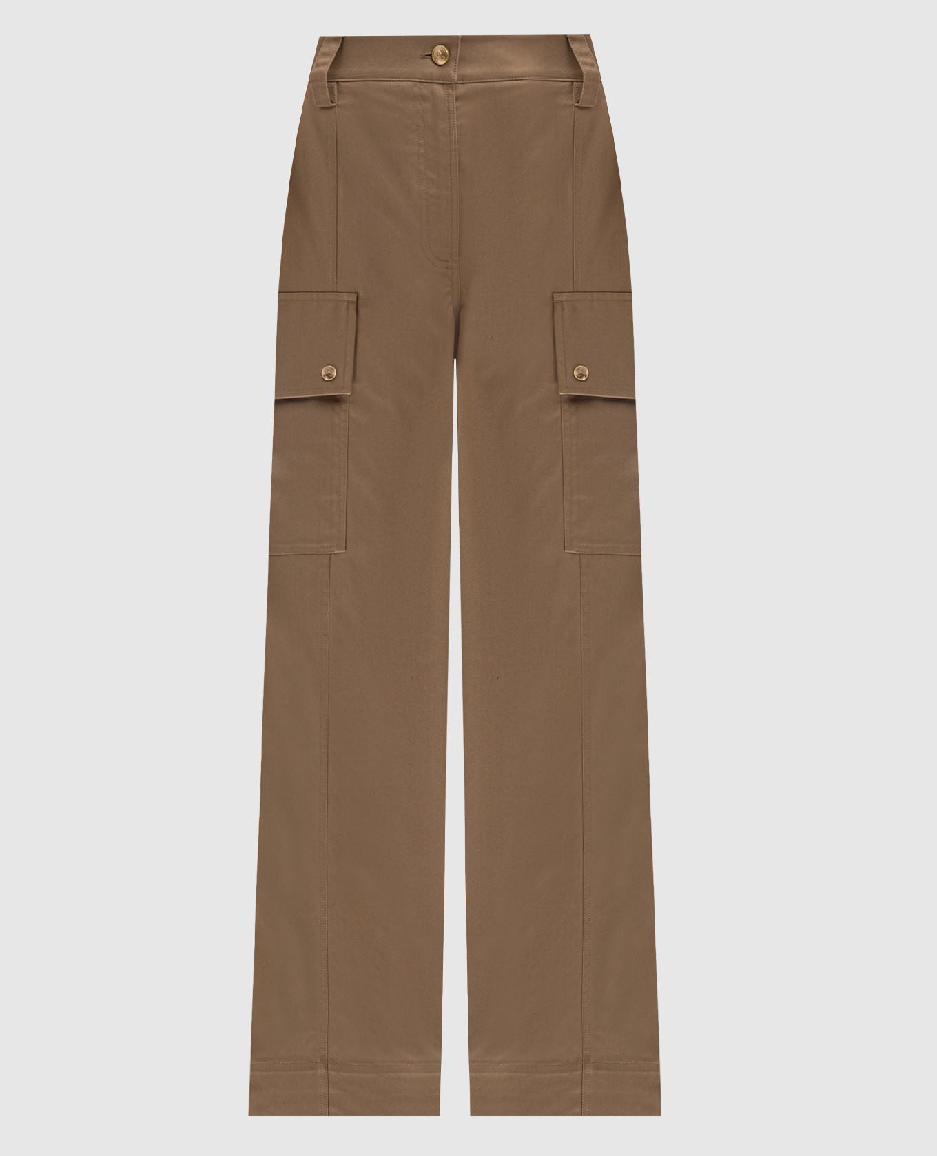 

Brown cargo with logo Palm Angels