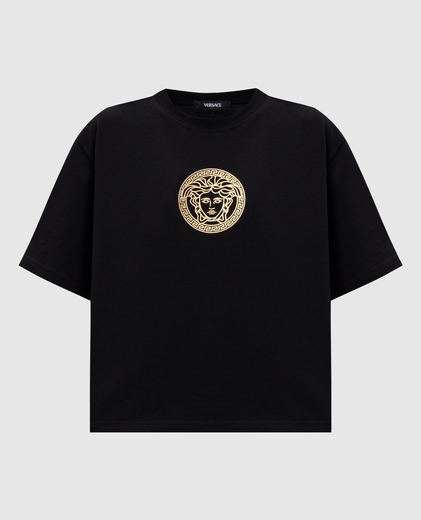 

Black Medusa Cropped T-Shirt Versace