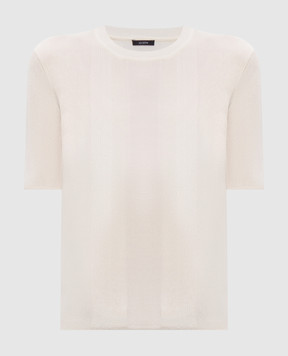 JOSEPH White ribbed top JF009042