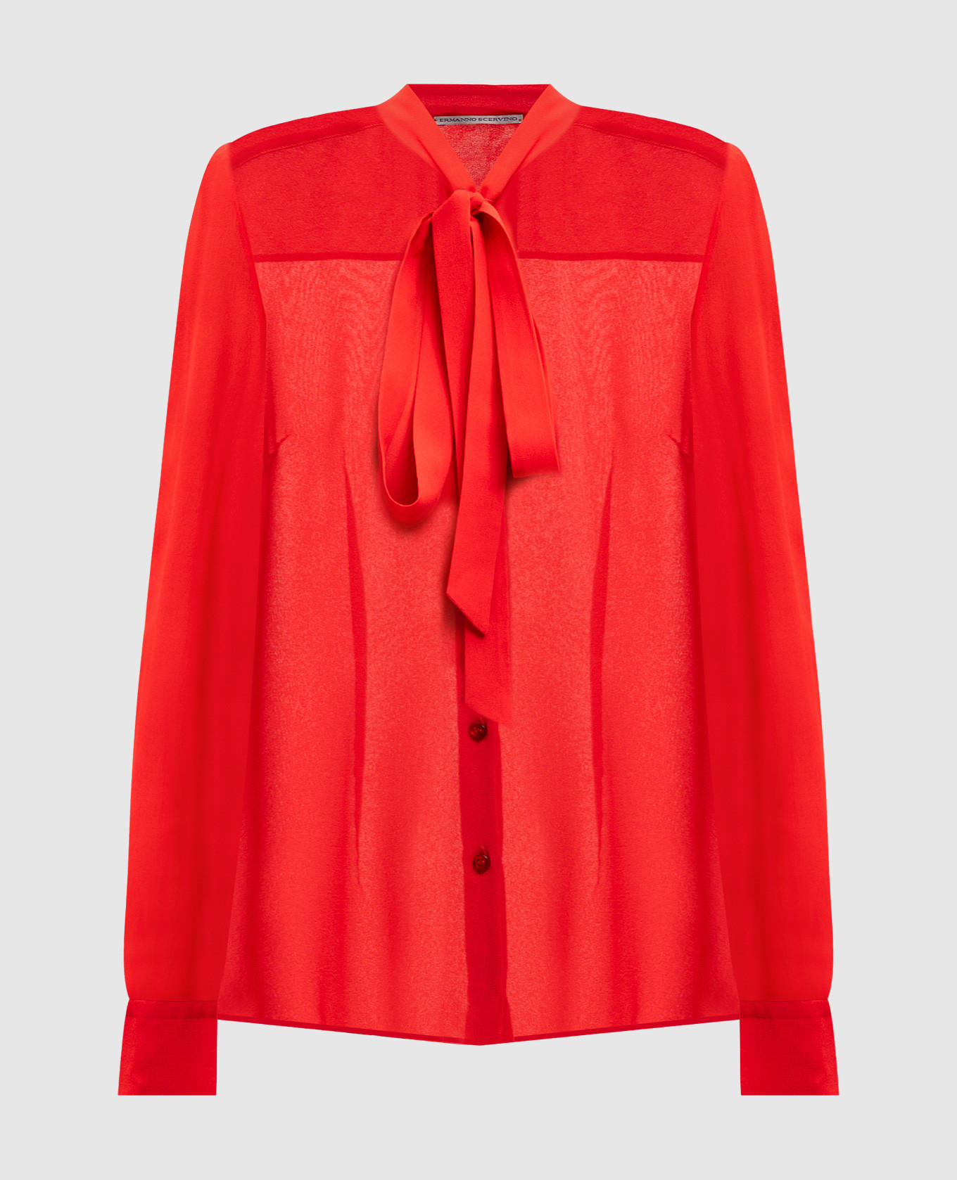 

Red silk blouse Ermanno Scervino