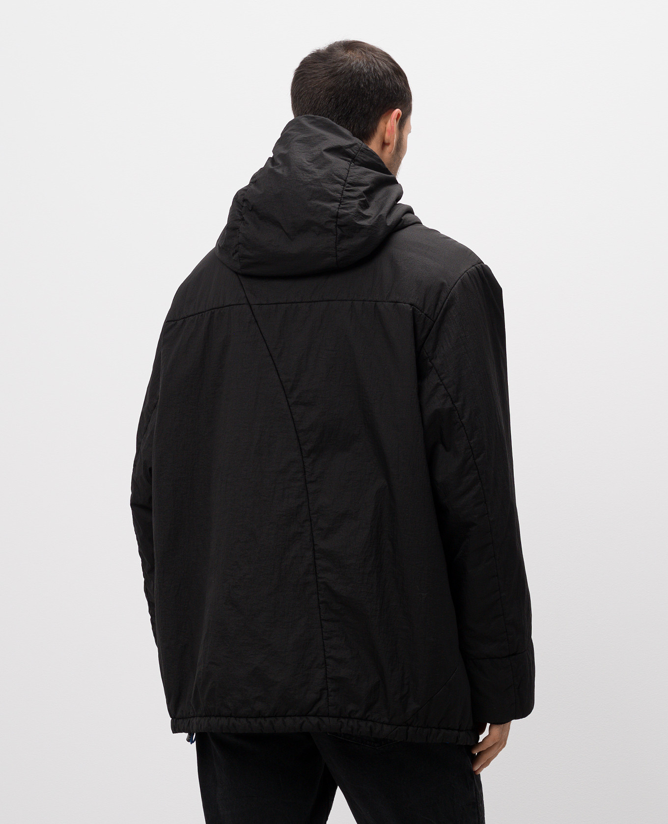 

Black jacket with logo print A Cold Wall
