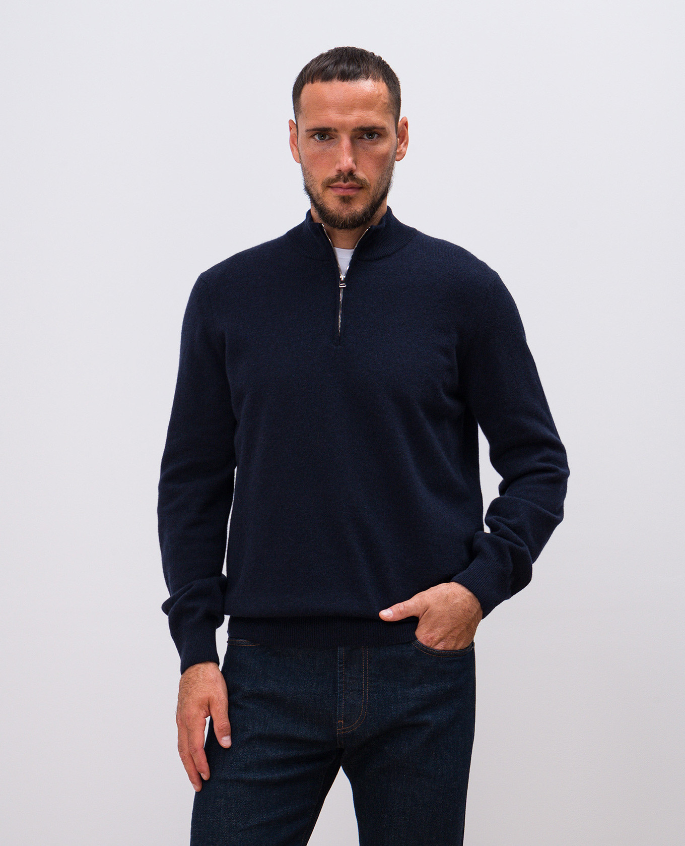 

Blue cashmere jumper Cashmere&Whiskey