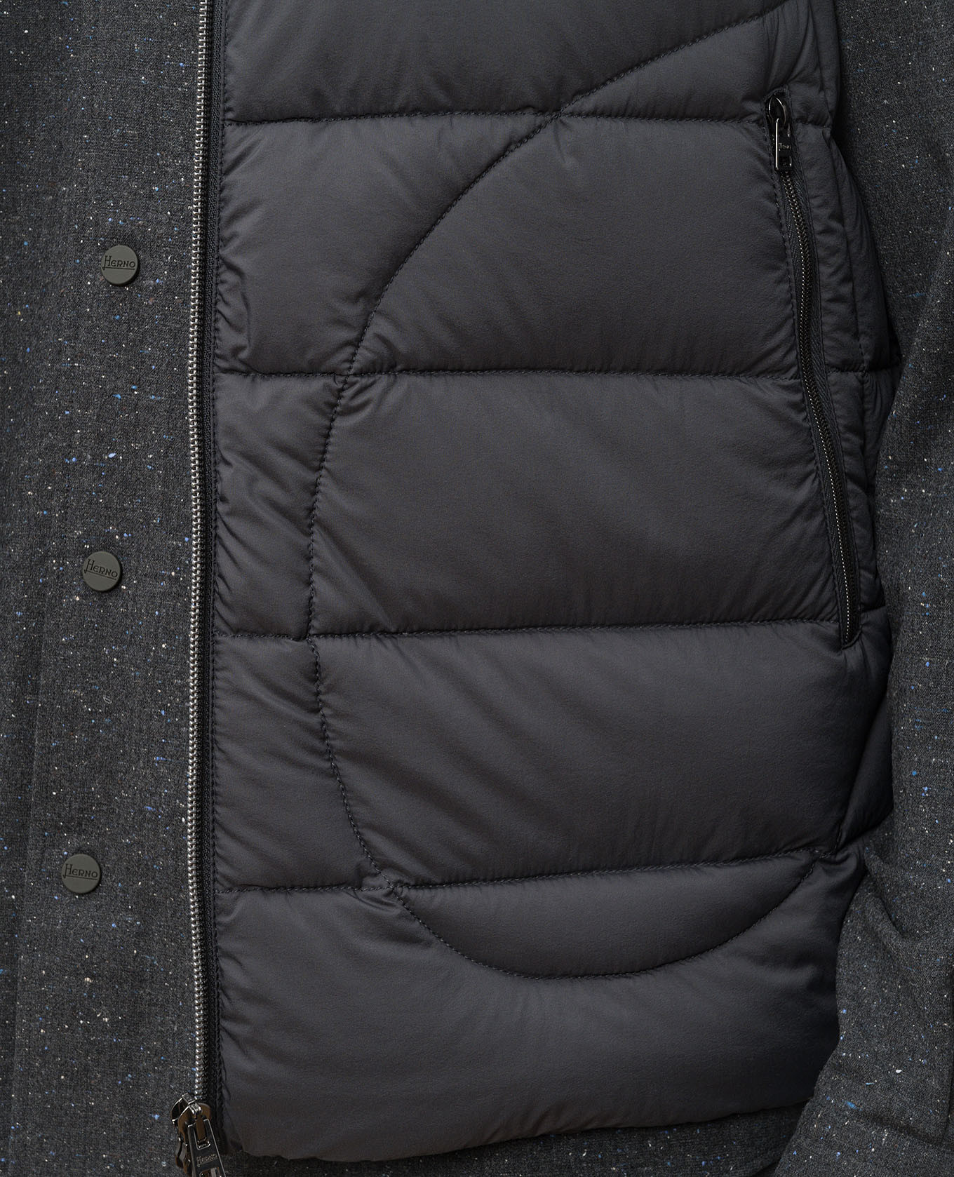 

Gray down vest Herno, Grey