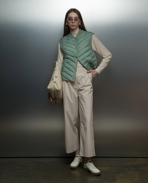 Woolrich Beige pants with a logo CFWWTR0174FRUT3027