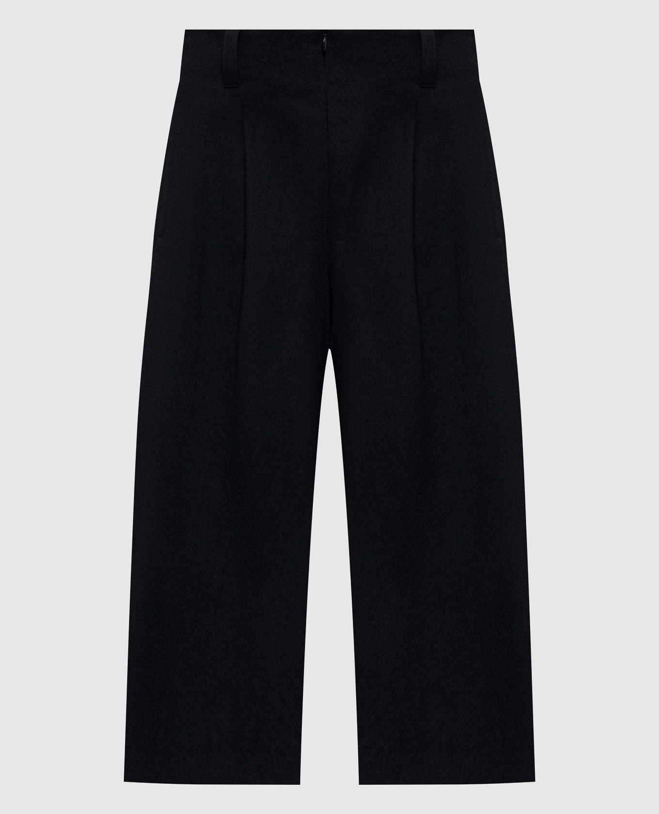 

Black wool culottes Intoca