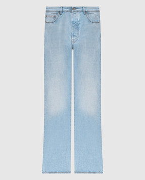 Off-White Diagonal Fresco blue jeans OMYA18JS25DEN001