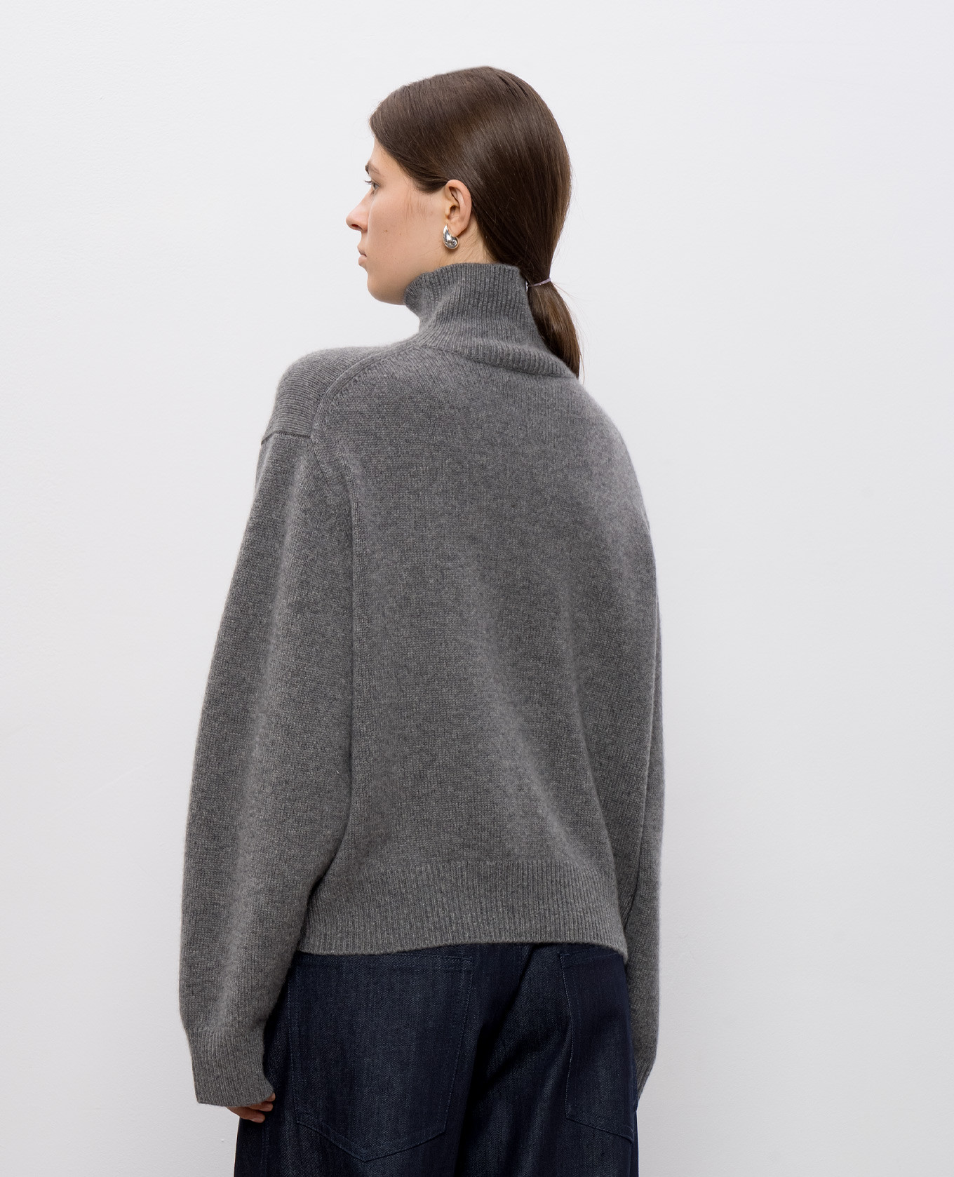 

MADDOX gray cashmere sweater Sofie D`Hoore, Grey