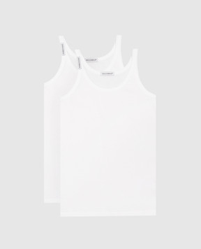 Dolce&Gabbana Children's set of white T-shirts L4J702ON00H