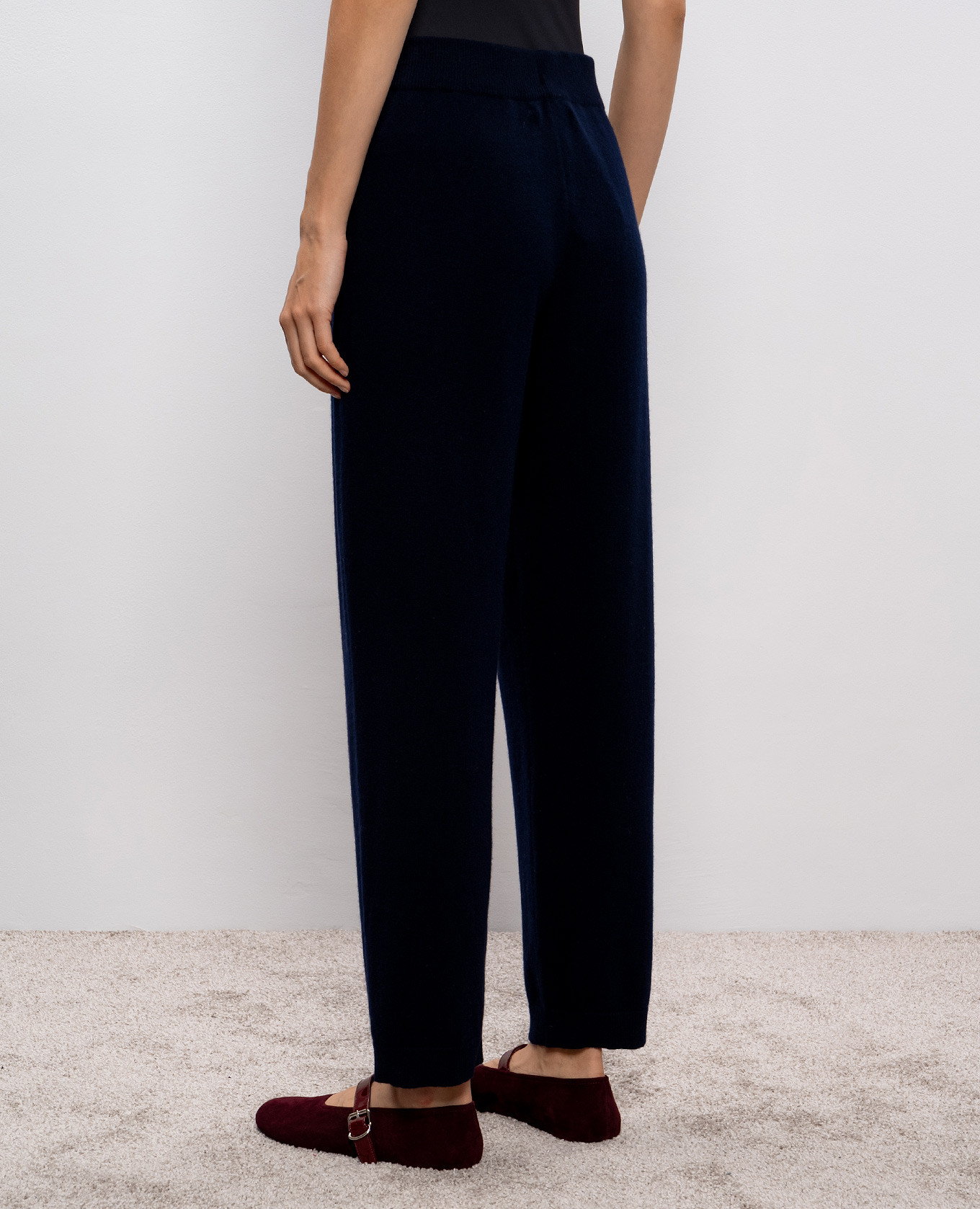

Symone blue cashmere pants LISA YANG