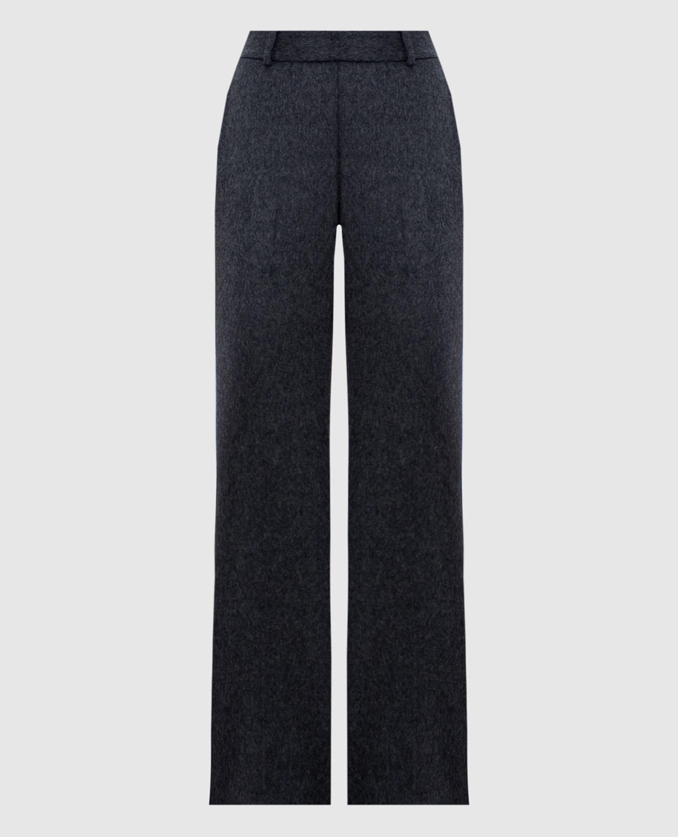 

Gray flared pants with wool Ermanno Scervino, Grey
