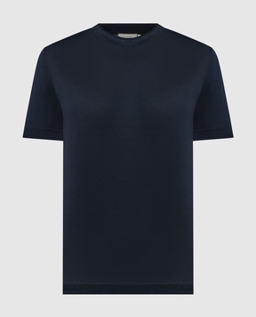 Canali Blue T-shirt MJ00002T0356