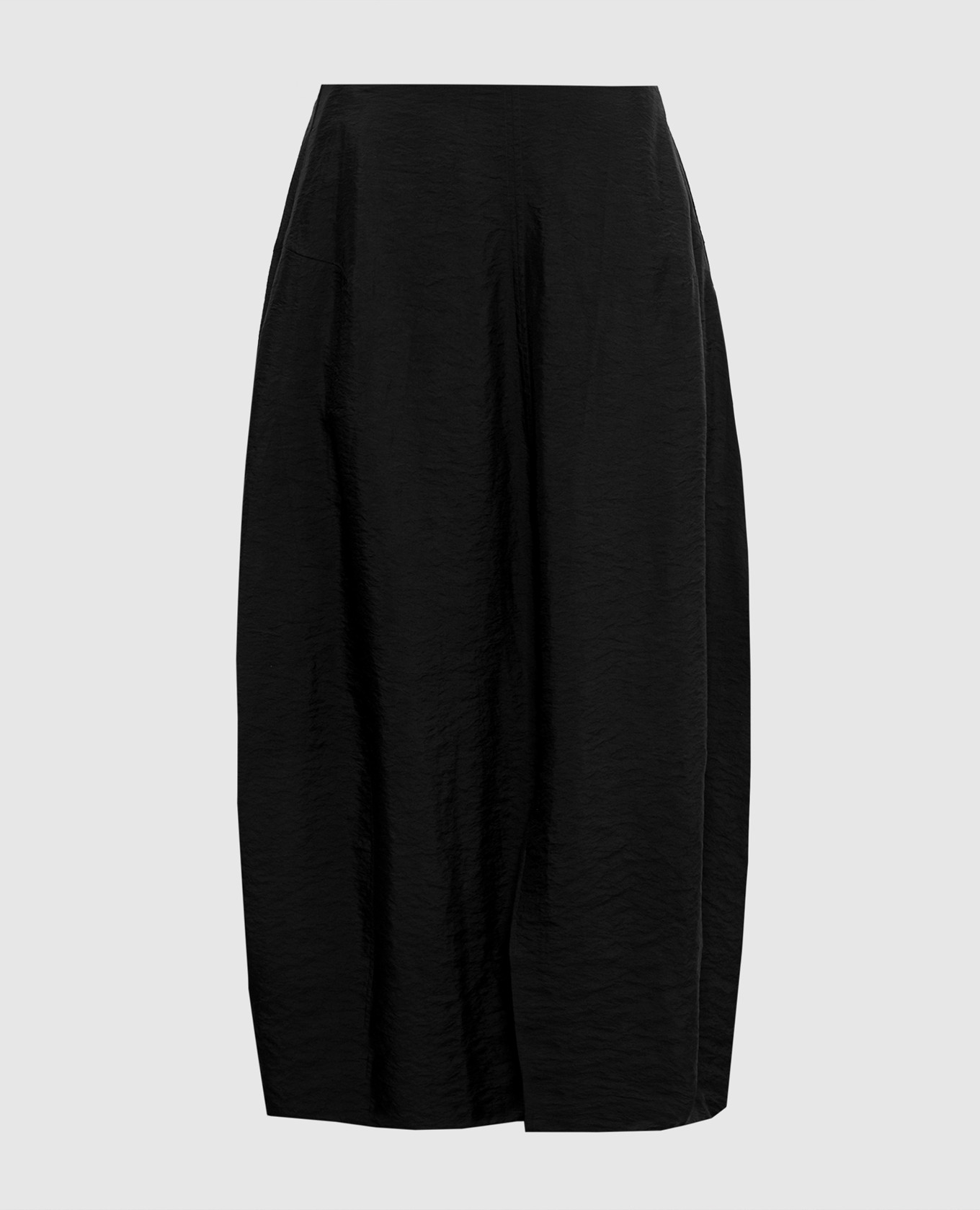 

Black silk skirt with slit Toteme