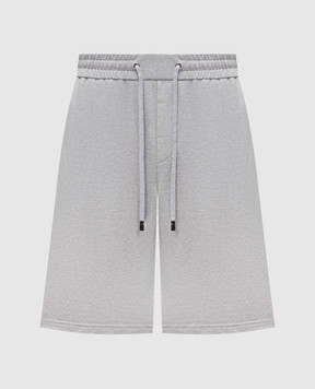 Peserico Grey shorts with logo R54169J00N00074