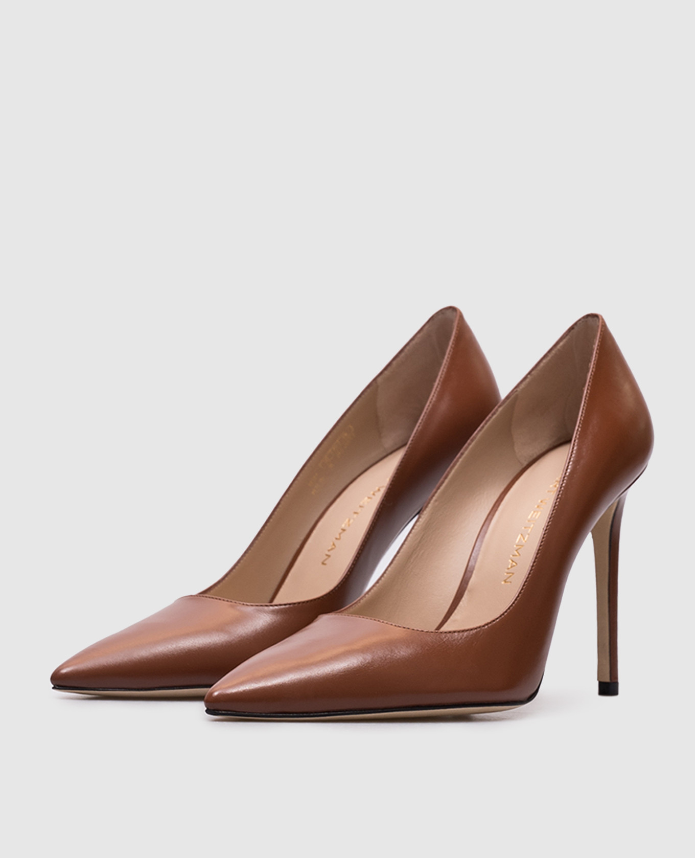 

Brown leather Power shoes Stuart Weitzman