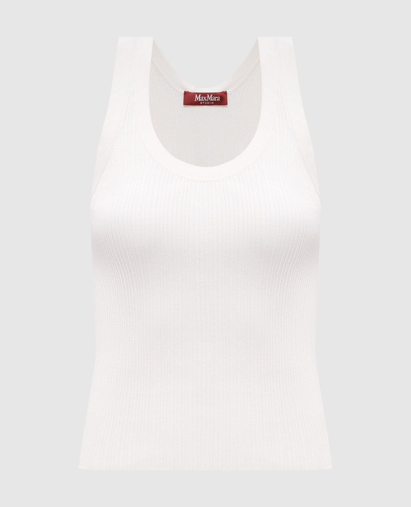 

Beige YALE ribbed top Max Mara