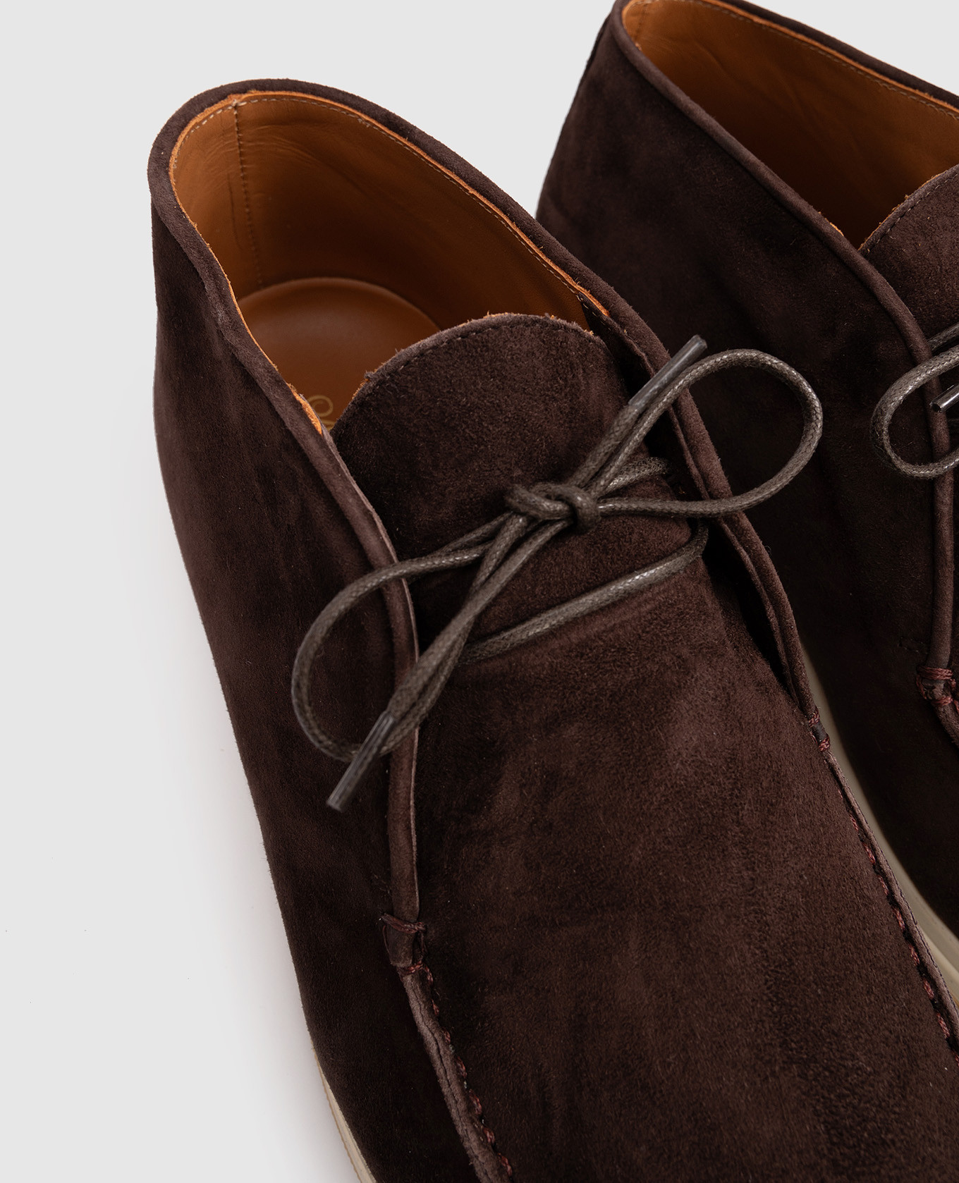 

Brown suede deserts Enrico Mandelli