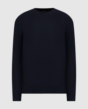 Sease Blue wool jumper KR060XG004