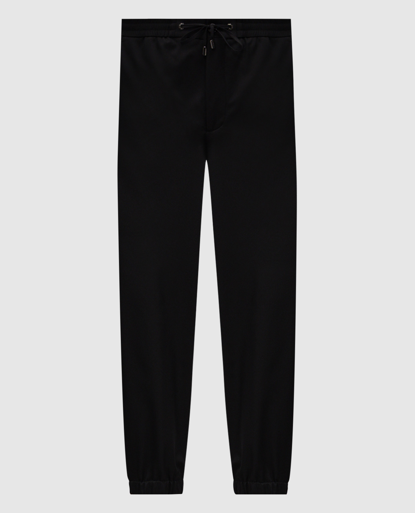 Black pants with emblem Stefano Ricci