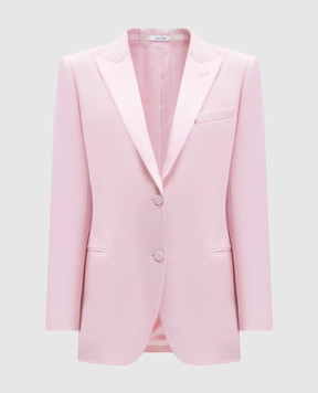 Alexander McQueen Pink wool and silk jacket 842478QJAEK
