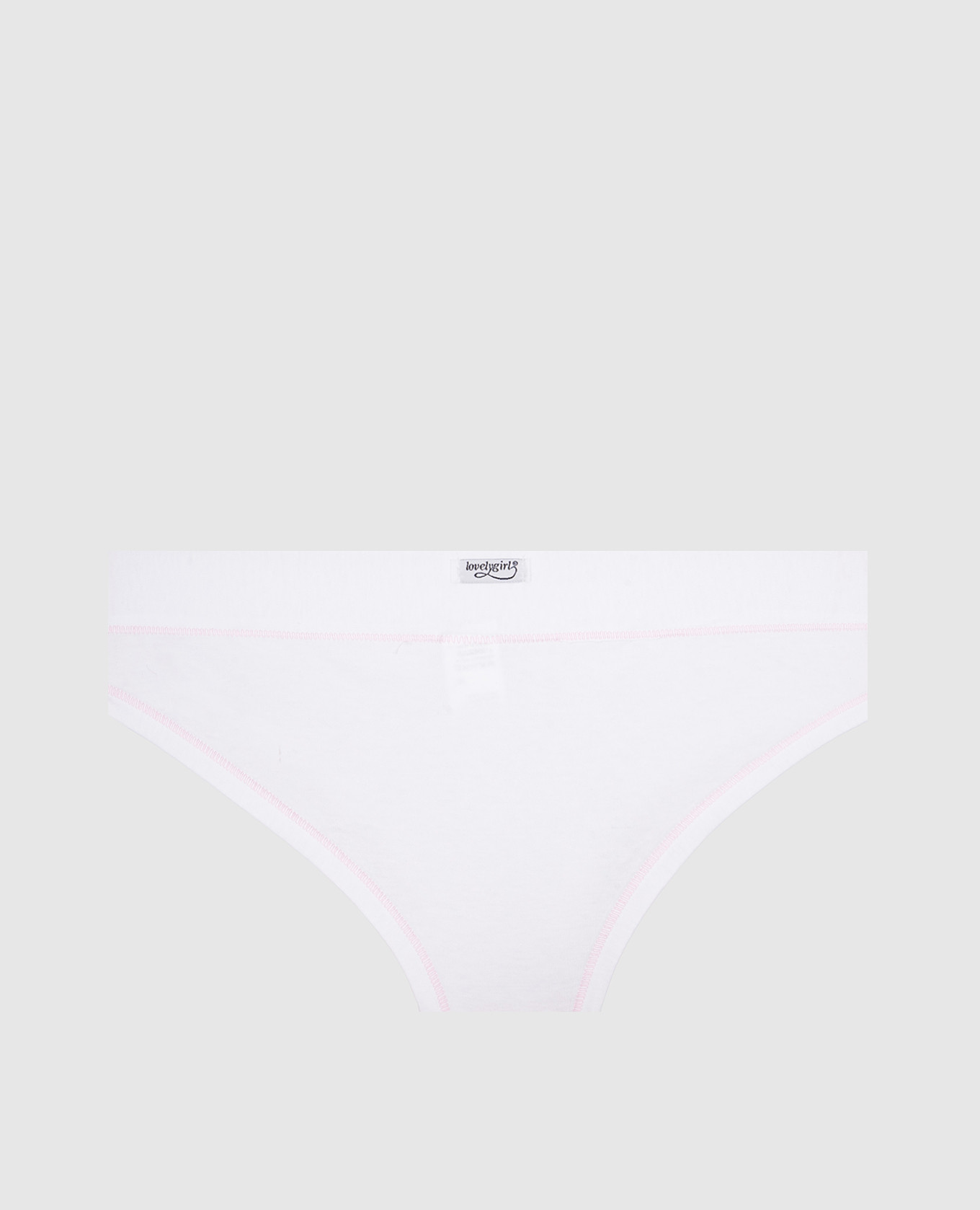 

Lovely children's white panties with a unicorn print RiminiVeste