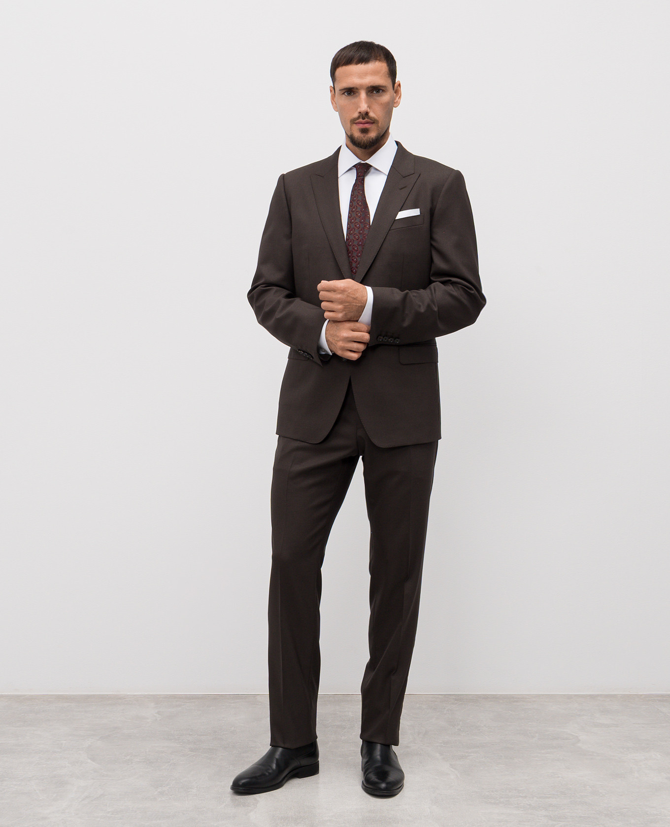 

Brown wool suit Dolce&Gabbana