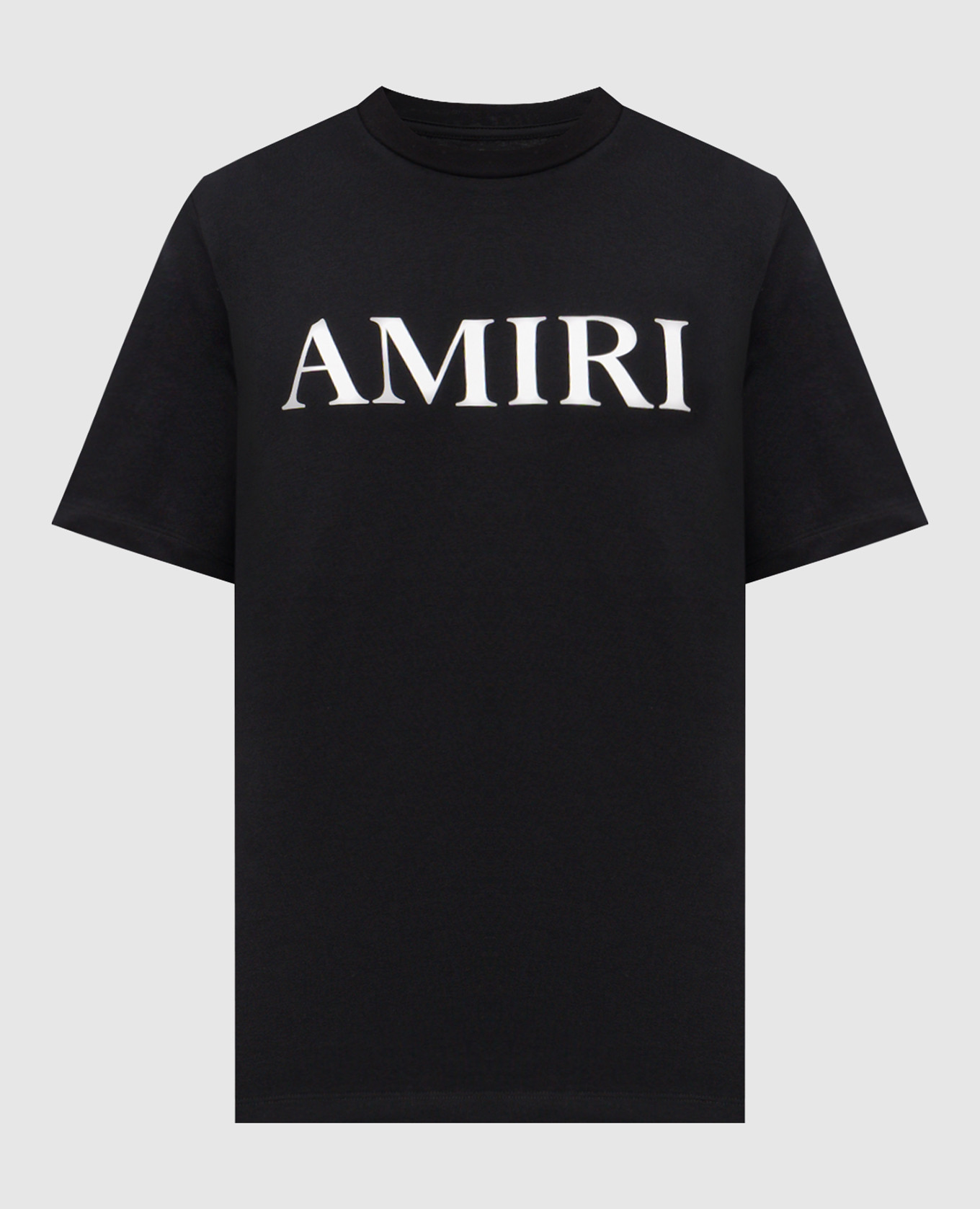 Black T-shirt with logo AMIRI