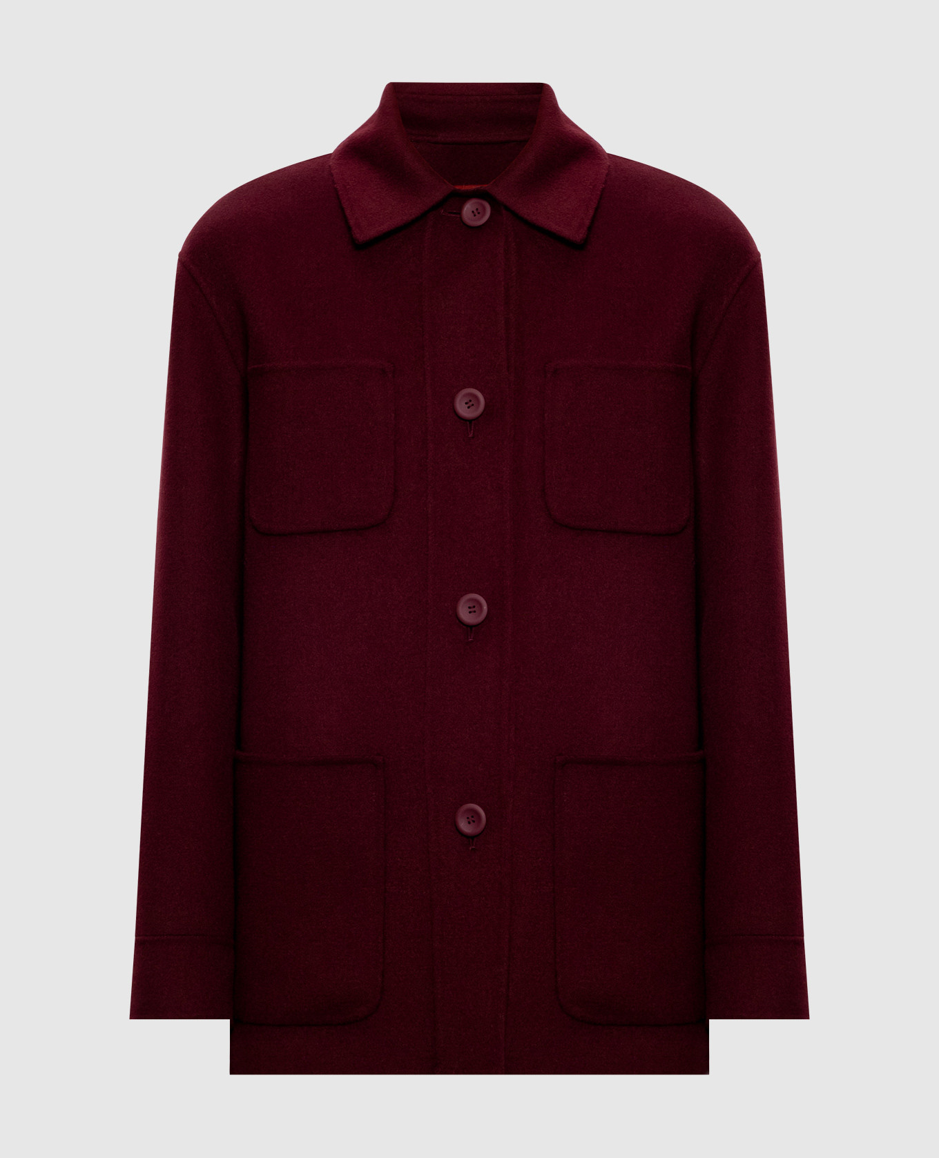 

Burgundy EXTRA jacket made of wool, silk and cashmere Max Mara