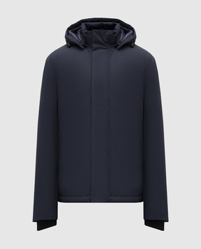 Woolrich Blue down jacket with logo CFWOOU0929MRUT3339